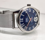 Hmt Pilot Mechanical Handwinding Movement stainless Steel Para Shock 17 Jewels Analog Dial Wrist Watch For Men