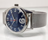Hmt Pilot Mechanical Handwinding Movement stainless Steel Para Shock 17 Jewels Analog Dial Wrist Watch For Men