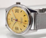Hmt Pilot Mechanical Handwinding Movement stainless Steel Para Shock 17 Jewels Analog Dial Wrist Watch For Men