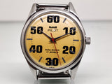 Hmt Pilot Mechanical Handwinding Movement stainless Steel Para Shock 17 Jewels Analog Dial Wrist Watch For Men