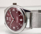 Hmt Pilot Mechanical Handwinding Movement stainless Steel Para Shock 17 Jewels Analog Dial Wrist Watch For Men