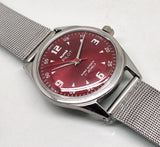 Hmt Pilot Mechanical Handwinding Movement stainless Steel Para Shock 17 Jewels Analog Dial Wrist Watch For Men