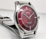 Hmt Pilot Mechanical Handwinding Movement stainless Steel Para Shock 17 Jewels Analog Dial Wrist Watch For Men