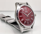 Hmt Pilot Mechanical Handwinding Movement stainless Steel Para Shock 17 Jewels Analog Dial Wrist Watch For Men