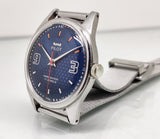 Hmt Pilot Mechanical Handwinding Movement stainless Steel Para Shock 17 Jewels Analog Dial Wrist Watch For Men