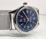 Hmt Pilot Mechanical Handwinding Movement stainless Steel Para Shock 17 Jewels Analog Dial Wrist Watch For Men