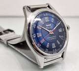 Hmt Pilot Mechanical Handwinding Movement stainless Steel Para Shock 17 Jewels Analog Dial Wrist Watch For Men