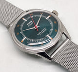 Hmt Pilot Mechanical Handwinding Movement stainless Steel Para Shock 17 Jewels Analog Dial Wrist Watch For Men