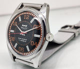 Hmt Pilot Mechanical Handwinding Movement stainless Steel Para Shock 17 Jewels Analog Dial Wrist Watch For Men