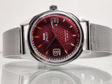 Hmt Pilot Mechanical Handwinding Movement stainless Steel Para Shock 17 Jewels Analog Dial Wrist Watch For Men