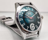 Hmt Pilot Mechanical Handwinding Movement stainless Steel Para Shock 17 Jewels Analog Dial Wrist Watch For Men