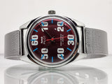 Hmt Pilot Mechanical Handwinding Movement stainless Steel Para Shock 17 Jewels Analog Dial Wrist Watch For Men