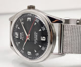 Hmt Pilot Mechanical Handwinding Movement stainless Steel Para Shock 17 Jewels Analog Dial Wrist Watch For Men