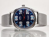 Hmt Pilot Mechanical Handwinding Movement stainless Steel Para Shock 17 Jewels Analog Dial Wrist Watch For Men