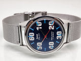 Hmt Pilot Mechanical Handwinding Movement stainless Steel Para Shock 17 Jewels Analog Dial Wrist Watch For Men