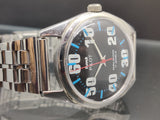 Hmt Pilot Mechanical Handwinding Movement stainless Steel Para Shock 17 Jewels Analog Dial Wrist Watch For Men