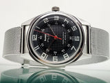 Hmt Pilot Mechanical Handwinding Movement stainless Steel Para Shock 17 Jewels Analog Dial Wrist Watch For Men