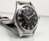 Hmt Pilot Mechanical Handwinding Movement stainless Steel Para Shock 17 Jewels Analog Dial Wrist Watch For Men