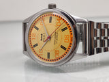 Hmt Pilot Mechanical Handwinding Movement stainless Steel Para Shock 17 Jewels Analog Dial Wrist Watch For Men