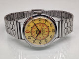 Hmt Pilot Mechanical Handwinding Movement stainless Steel Para Shock 17 Jewels Analog Dial Wrist Watch For Men