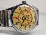 Hmt Pilot Mechanical Handwinding Movement stainless Steel Para Shock 17 Jewels Analog Dial Wrist Watch For Men