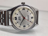 Hmt Pilot Mechanical Handwinding Movement stainless Steel Para Shock 17 Jewels Analog Dial Wrist Watch For Men