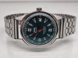 Hmt Pilot Mechanical Handwinding Movement stainless Steel Para Shock 17 Jewels Analog Dial Wrist Watch For Men