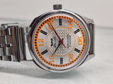 Hmt Pilot Mechanical Handwinding Movement stainless Steel Para Shock 17 Jewels Analog Dial Wrist Watch For Men