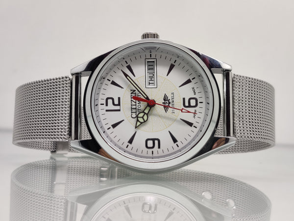 Citizen Automatic 8200 Movement stainless steel Japan Made 21 Jewels Men s Wrist Watch