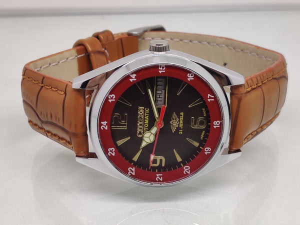 Citizen Automatic 8200 Movement stainless steel Japan Made 21 Jewels Men s Wrist Watch