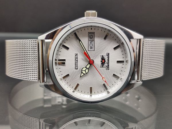 Citizen Automatic 8200 Movement stainless steel Japan Made 21 Jewels Men s Wrist Watch