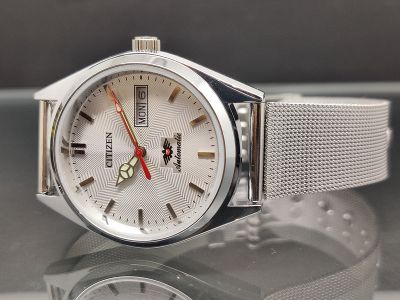 Citizen Automatic 8200 Movement stainless steel Japan Made 21 Jewels Men s Wrist Watch