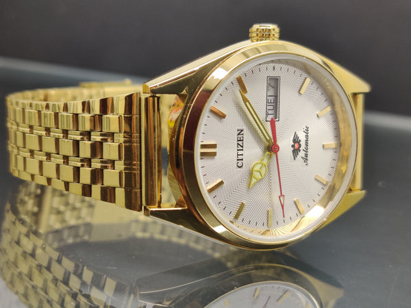 Citizen Automatic 8200 Movement stainless steel Japan Made 21 Jewels Men s Wrist Watch
