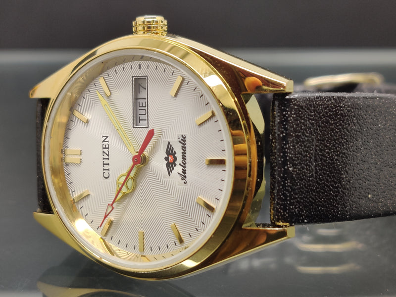 Citizen Automatic 8200 Movement stainless steel Japan Made 21 Jewels Men s Wrist Watch