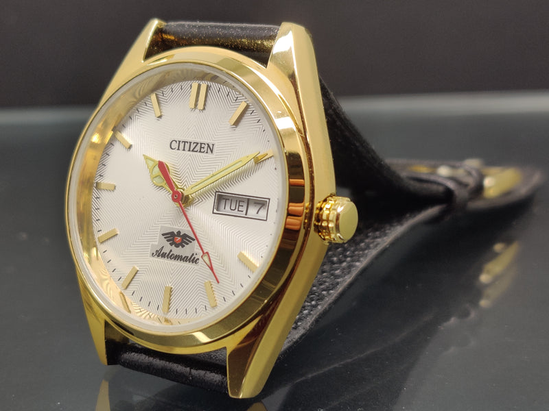 Citizen Automatic 8200 Movement stainless steel Japan Made 21 Jewels Men s Wrist Watch