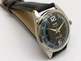 Hmt Pilot Mechanical Handwinding Movement stainless Steel Para Shock 17 Jewels Analog Dial Wrist Watch For Men