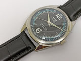 Hmt Pilot Mechanical Handwinding Movement stainless Steel Para Shock 17 Jewels Analog Dial Wrist Watch For Men