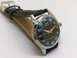 Hmt Pilot Mechanical Handwinding Movement stainless Steel Para Shock 17 Jewels Analog Dial Wrist Watch For Men