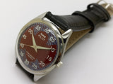 Hmt Pilot Mechanical Handwinding Movement stainless Steel Para Shock 17 Jewels Analog Dial Wrist Watch For Men