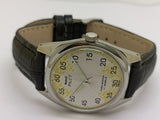 Hmt Pilot Mechanical Handwinding Movement stainless Steel Para Shock 17 Jewels Analog Dial Wrist Watch For Men