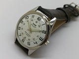 Hmt Pilot Mechanical Handwinding Movement stainless Steel Para Shock 17 Jewels Analog Dial Wrist Watch For Men