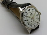 Hmt Pilot Mechanical Handwinding Movement stainless Steel Para Shock 17 Jewels Analog Dial Wrist Watch For Men