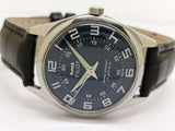 Hmt Pilot Mechanical Handwinding Movement stainless Steel Para Shock 17 Jewels Analog Dial Wrist Watch For Men