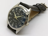 Hmt Pilot Mechanical Handwinding Movement stainless Steel Para Shock 17 Jewels Analog Dial Wrist Watch For Men
