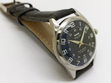 Hmt Pilot Mechanical Handwinding Movement stainless Steel Para Shock 17 Jewels Analog Dial Wrist Watch For Men