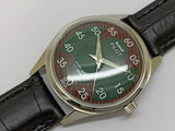 Hmt Pilot Mechanical Handwinding Movement stainless Steel Para Shock 17 Jewels Analog Dial Wrist Watch For Men