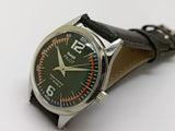 Hmt Pilot Mechanical Handwinding Movement stainless Steel Para Shock 17 Jewels Analog Dial Wrist Watch For Men
