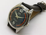 Hmt Pilot Mechanical Handwinding Movement stainless Steel Para Shock 17 Jewels Analog Dial Wrist Watch For Men
