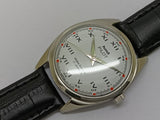 Hmt Pilot Mechanical Handwinding Movement stainless Steel Para Shock 17 Jewels Analog Dial Wrist Watch For Men