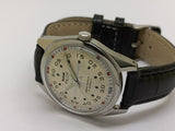 Hmt Pilot Mechanical Handwinding Movement stainless Steel Para Shock 17 Jewels Analog Dial Wrist Watch For Men